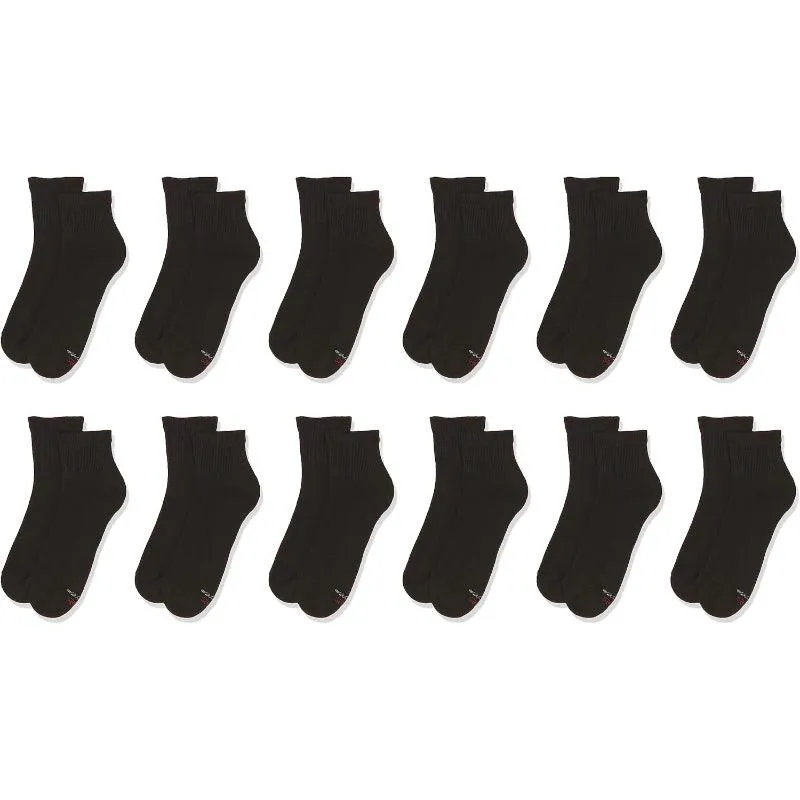 12 Pack Double Toe Socks – Anti-Slip and Moisture-Wicking
