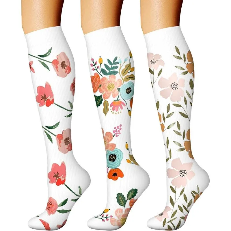3 Pack Running Compression Orthopedic Socks - Support and Comfort