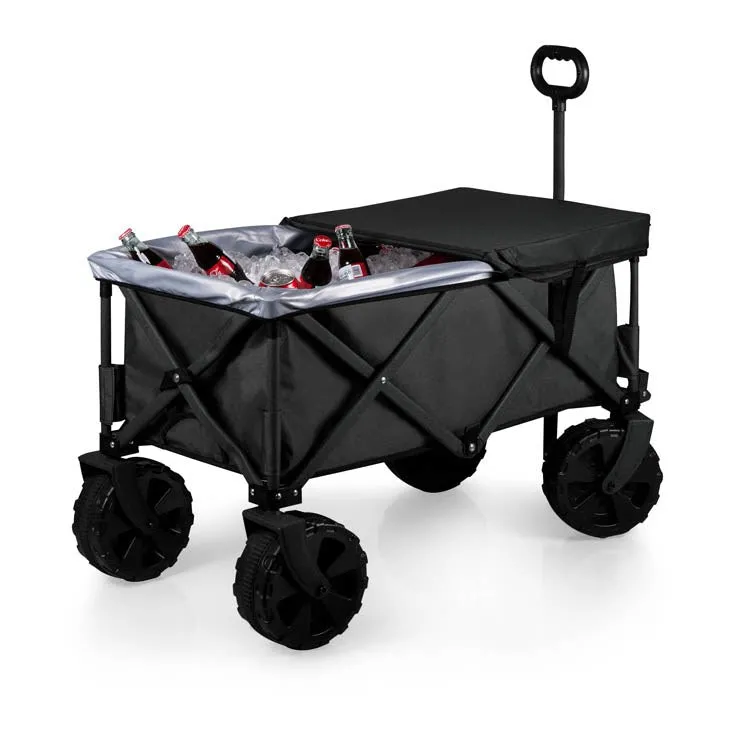 Adventure Wagon Elite All-Terrain Portable Utility Wagon, Dark Gray