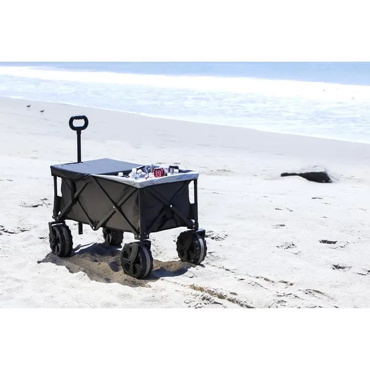 Adventure Wagon Elite All-Terrain Portable Utility Wagon, Dark Gray