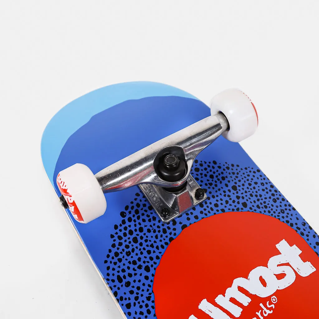 Almost Skateboards - 8.25" Radiate First Push Complete Skateboard - Blue