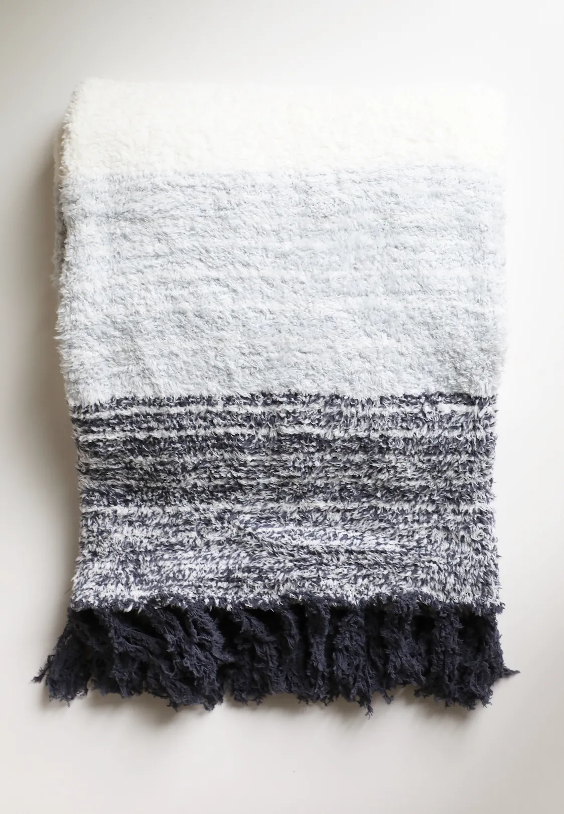 Barefoot Dreams - Cozychic Horizon Blanket in Pacific Blue Multi