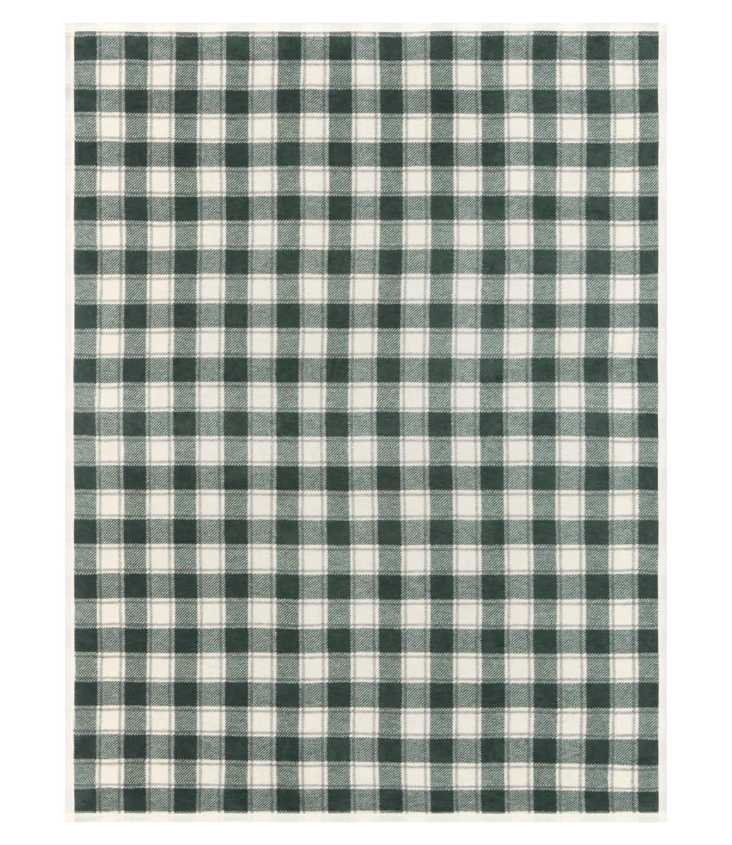 Campfire Check Blanket