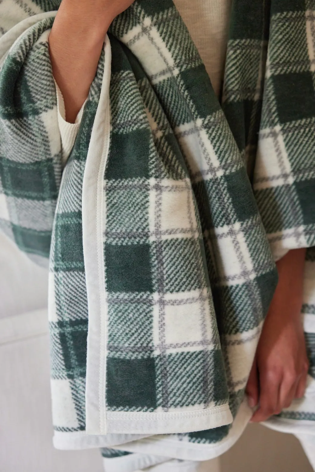 Campfire Check Blanket