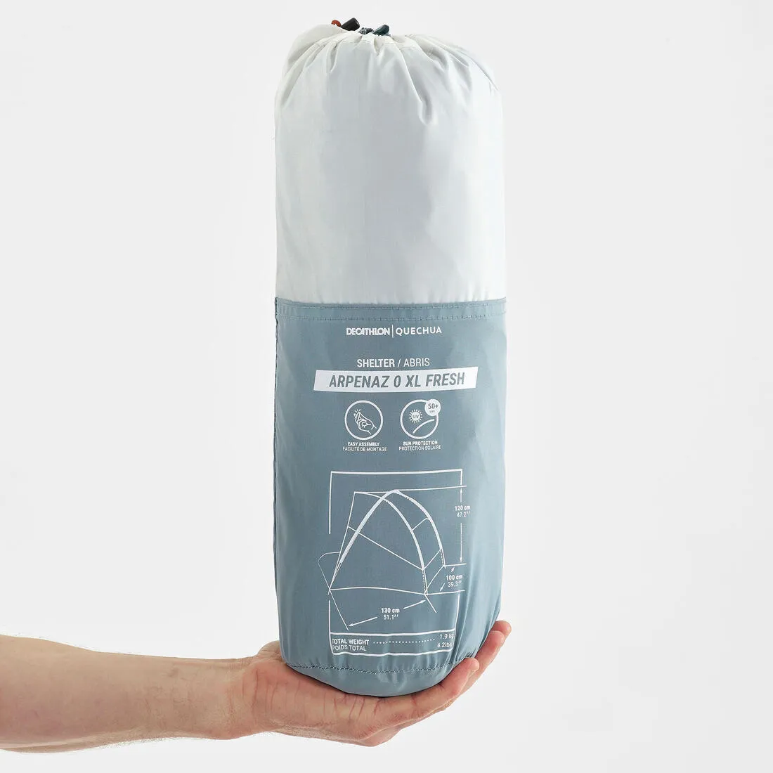 Camping Compact Shelter 2 Person - Arpenaz