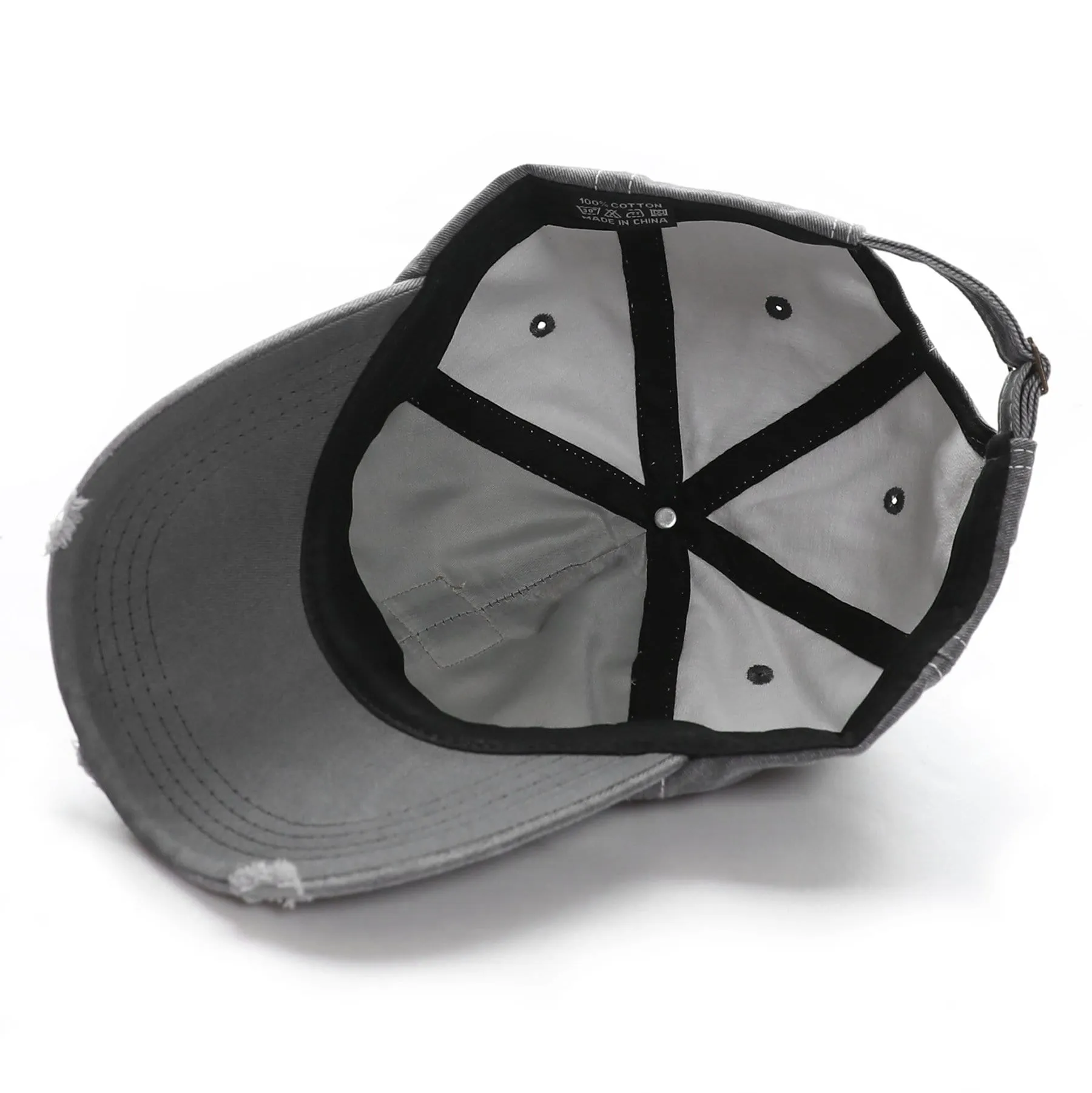Cotton denim baseball cap #2306