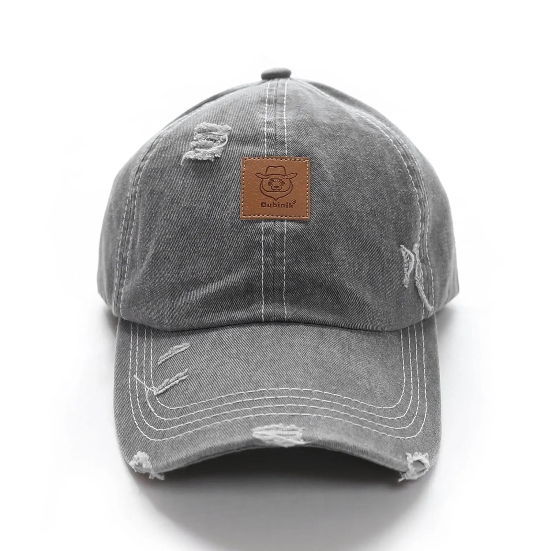 Cotton denim baseball cap #2306