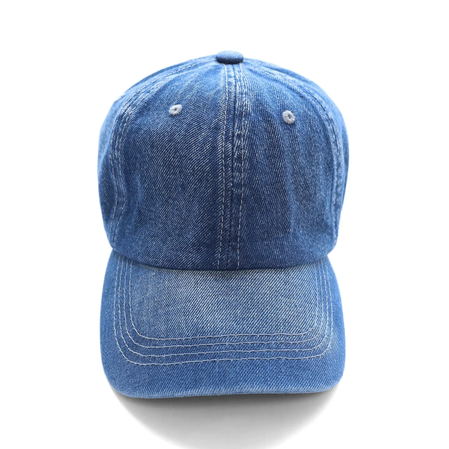 Cotton denim baseball cap #2321