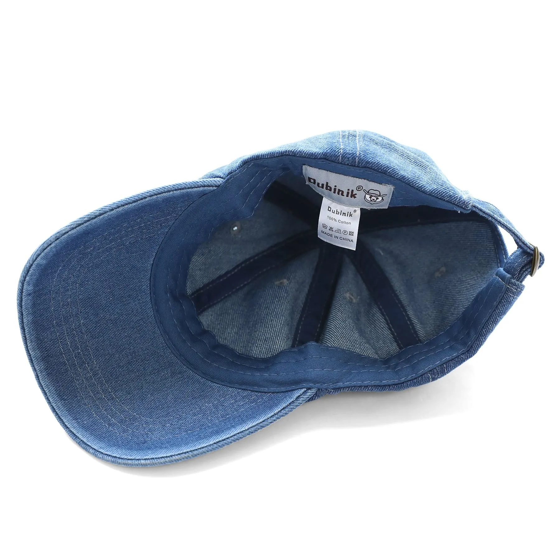 Cotton denim baseball cap #2321