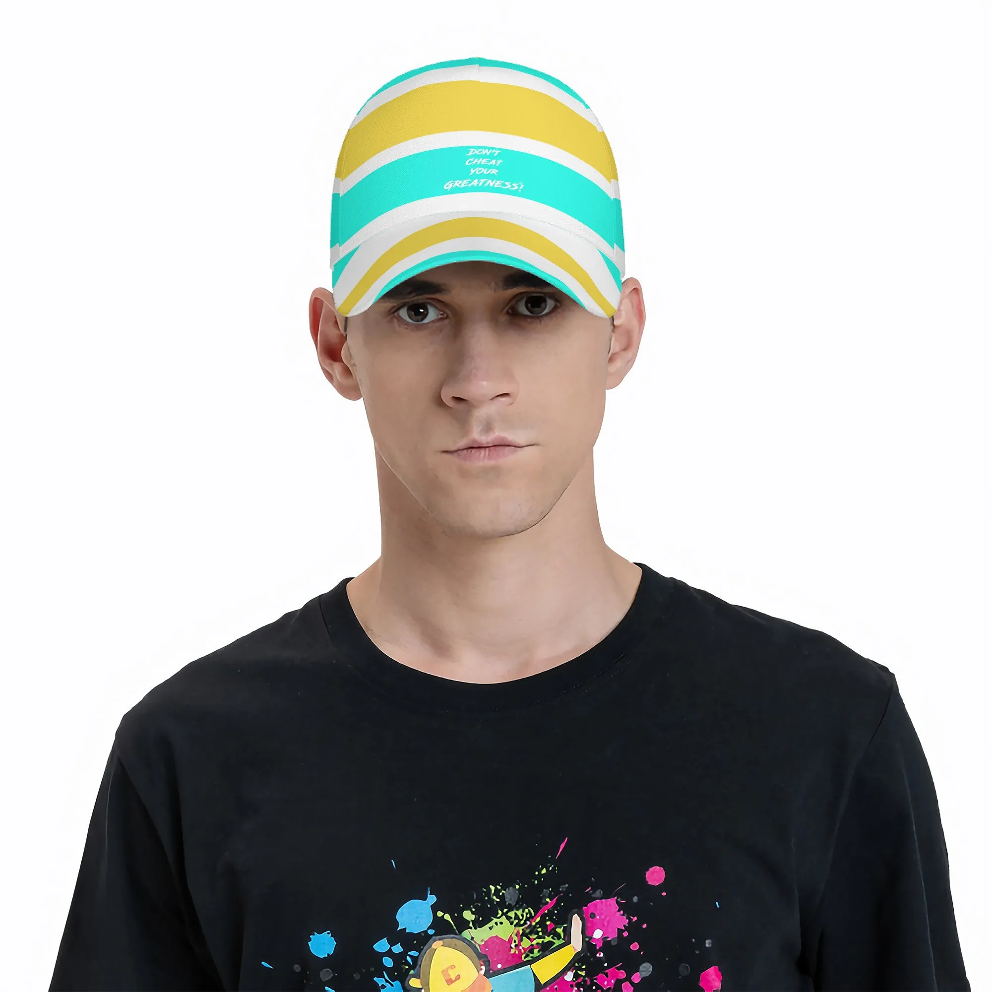 Curved Brim Baseball Cap
