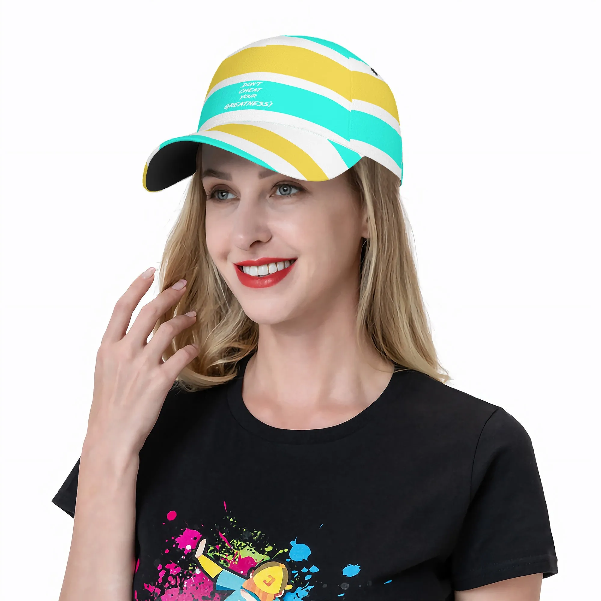 Curved Brim Baseball Cap