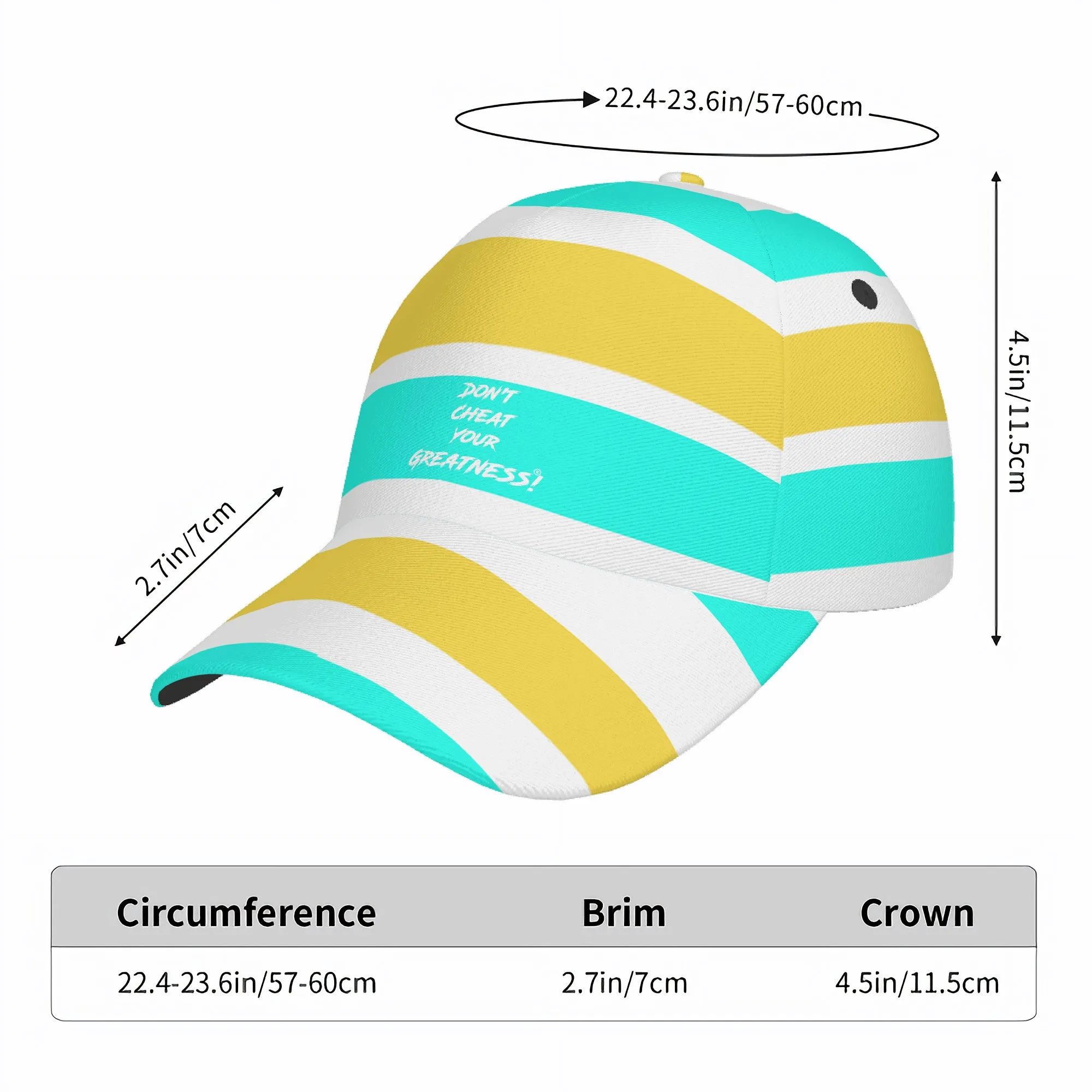 Curved Brim Baseball Cap