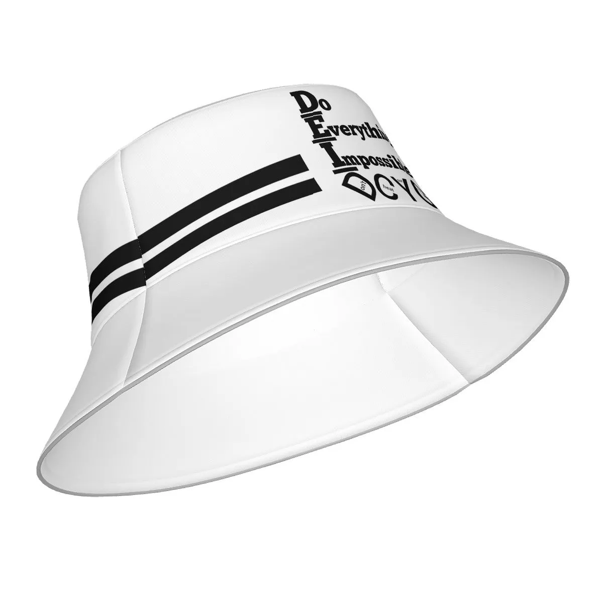 DCYG DEI 24 Black & White  Bucket Hat
