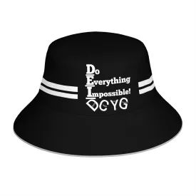 DCYG DEI 24 White & Black Bucket Hat