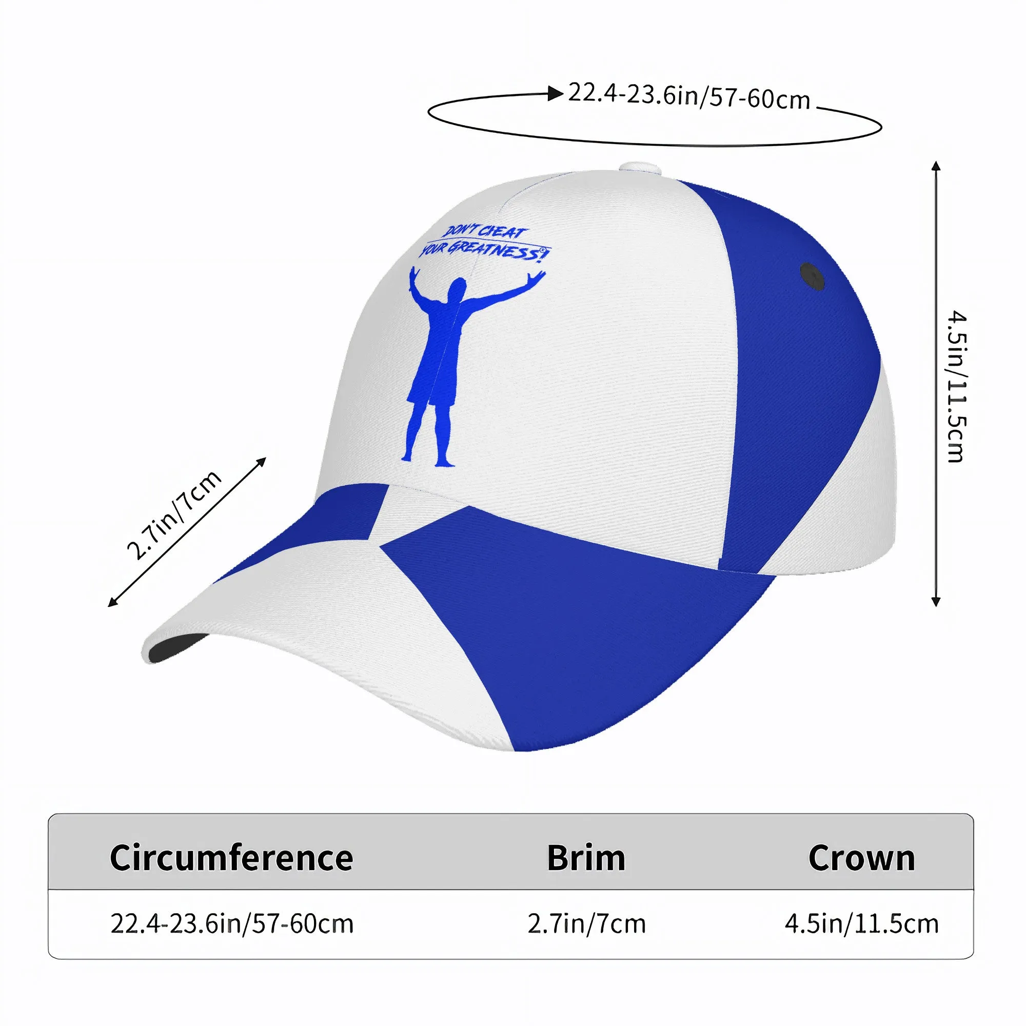 DCYG Xclusive Curved Brim Baseball Cap (AOP)