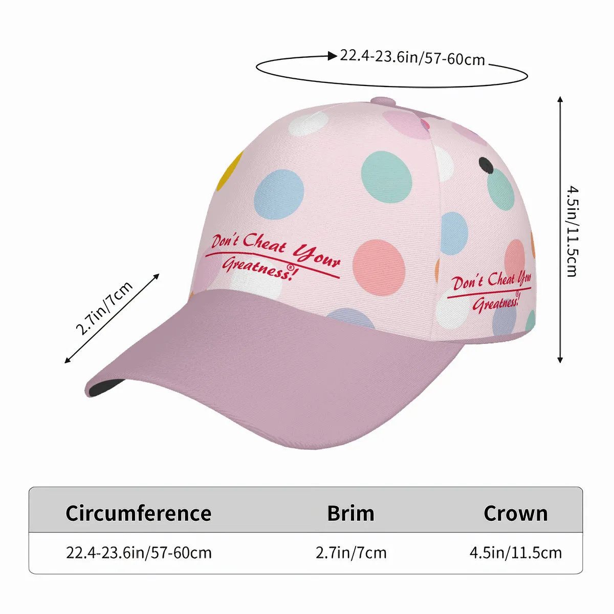 DCYG Xclusive Female Curved Brim Baseball Cap