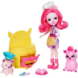 Enchantimals Doll & Pet Theme Set Baking Buddies