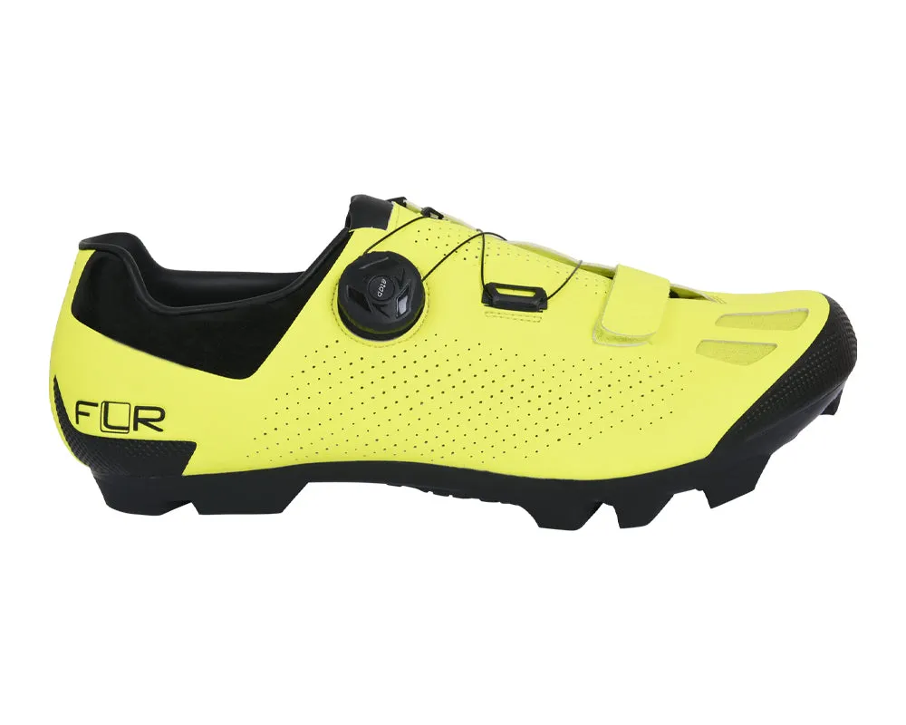 FLR F-70 MTB & Gravel Shoes - Neon Yellow