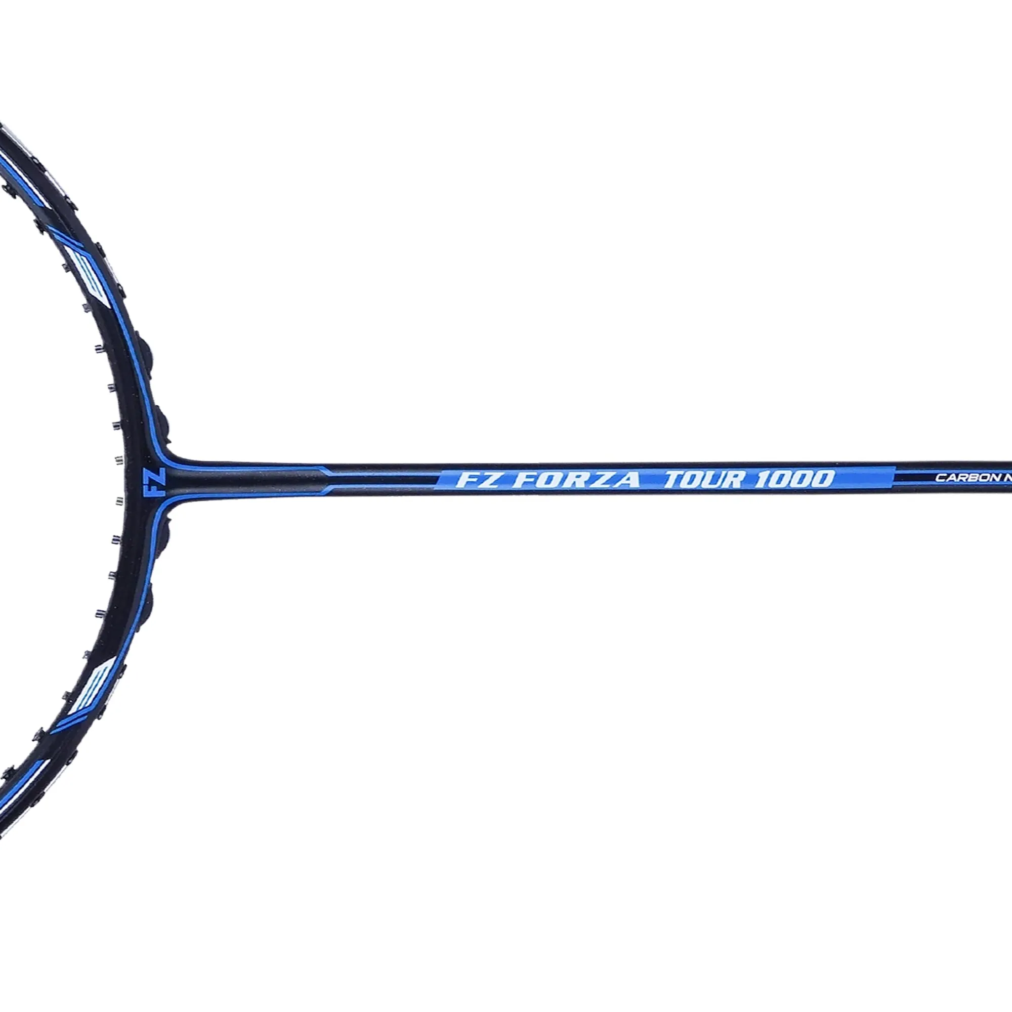 Fz Forza Tour 1000 Strung Badminton Racket - Black/Blue