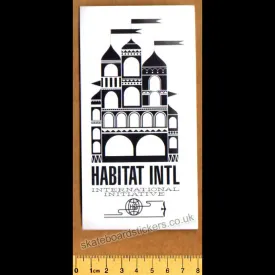 Habitat Skateboard Sticker