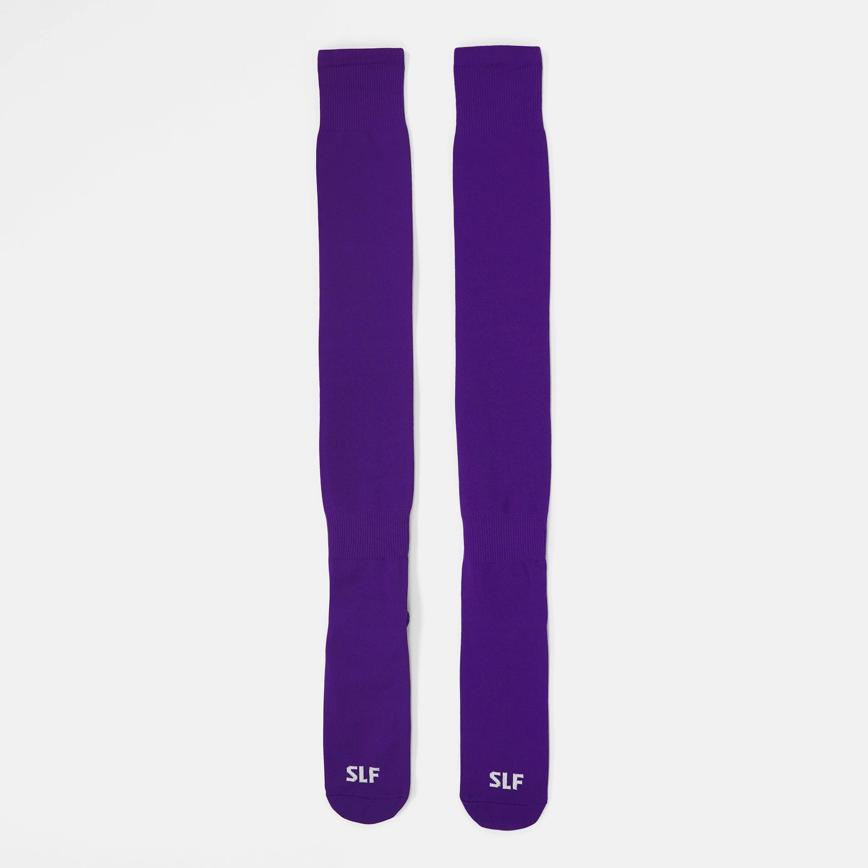 Hue Purple Long Scrunchie Socks