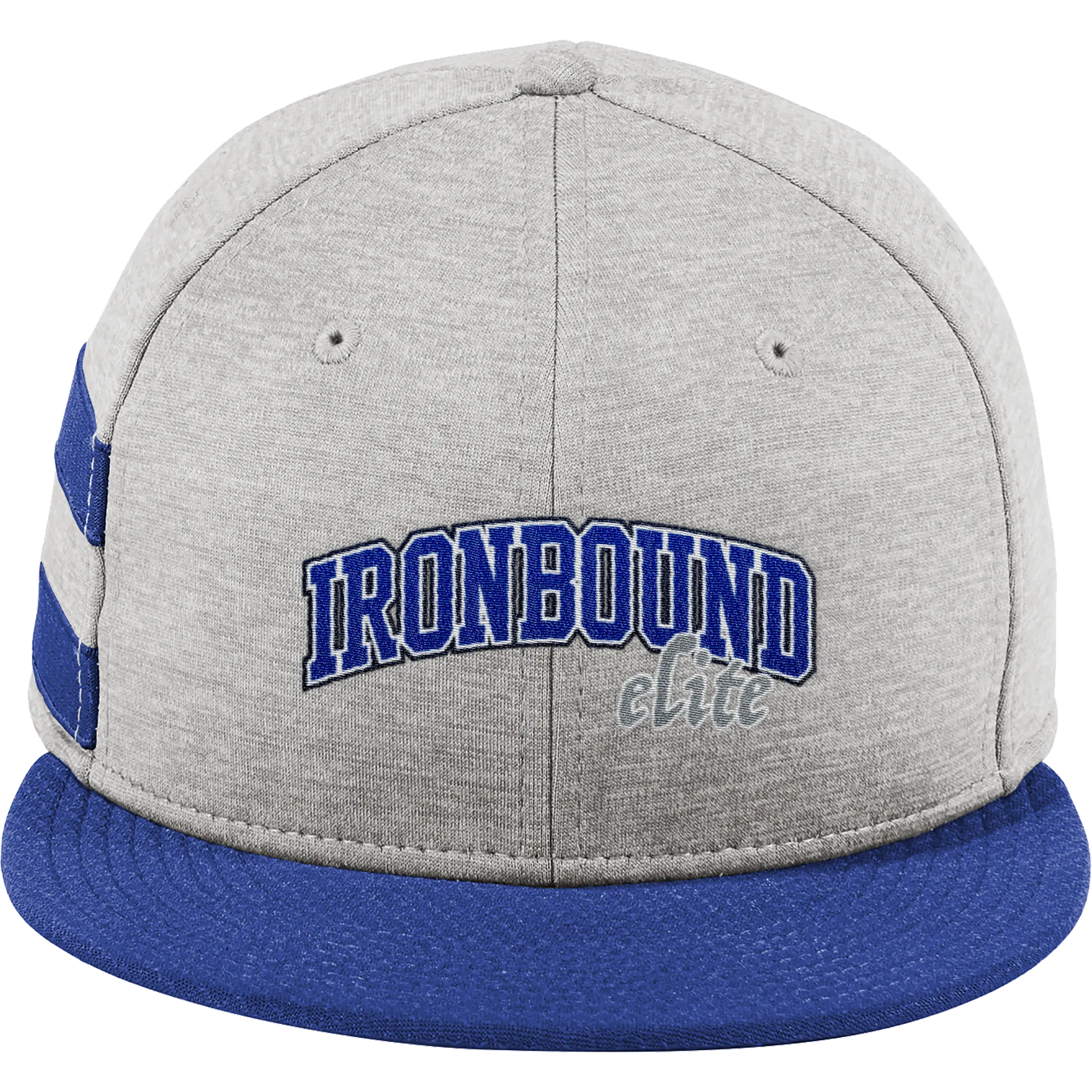 Ironbound New Era Shadow Heather Striped Flat Bill Snapback Cap