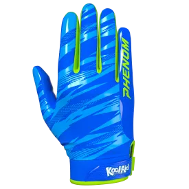 Kool-Aid 'Great Bluedini' Football Gloves - VPS4 by Phenom Elite