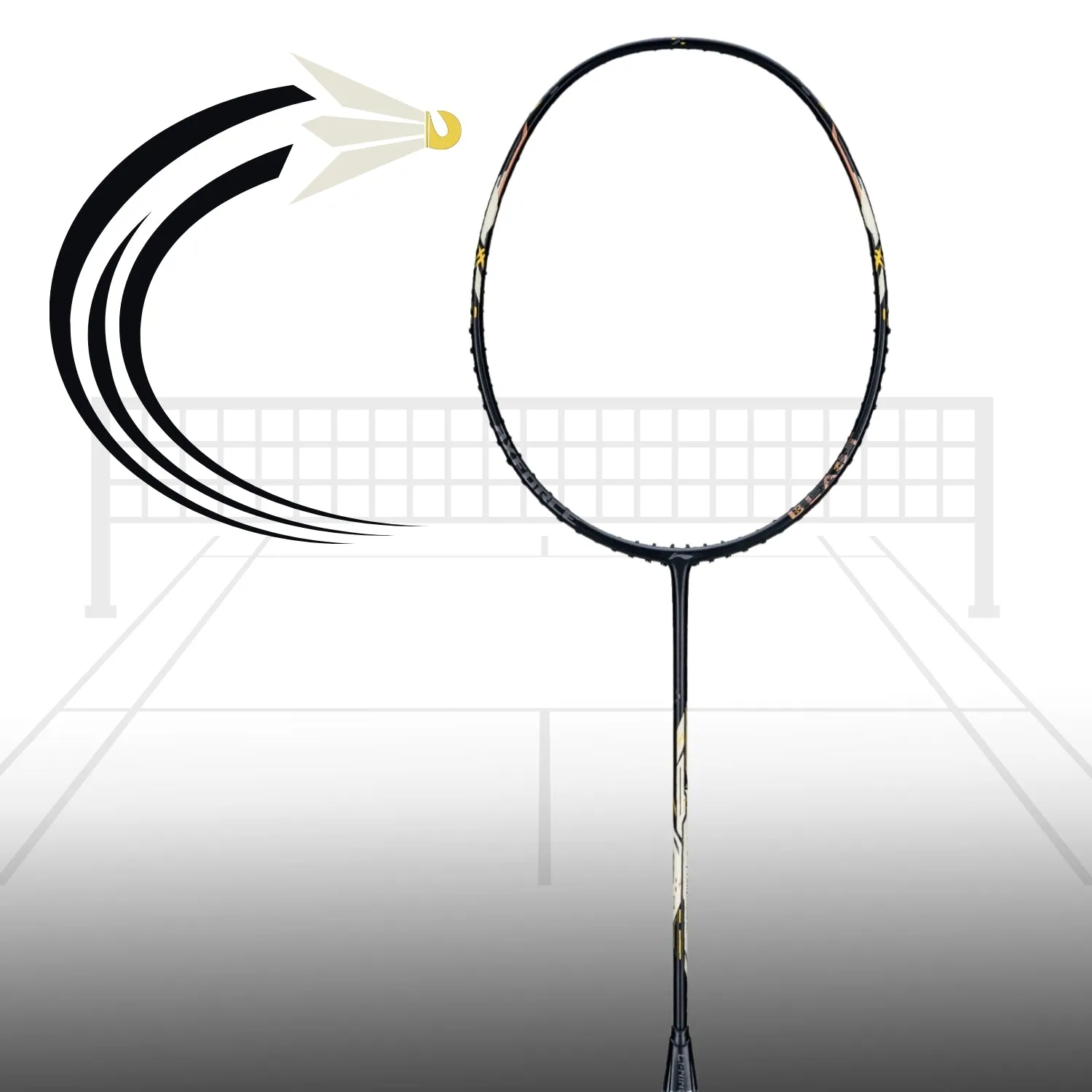 Li-Ning Axforce Blast Strung Badminton Racquet