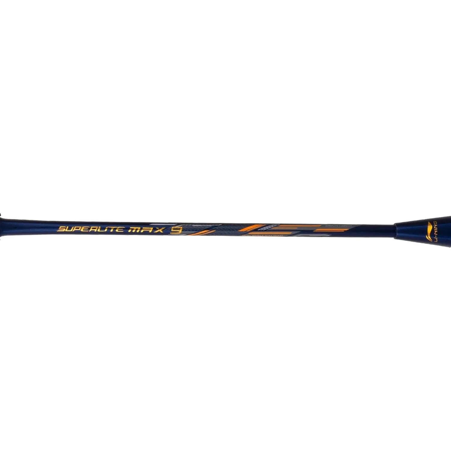 Li-Ning G-Force Superlite Max 9 Strung Badminton Racquet, Navy/Gold