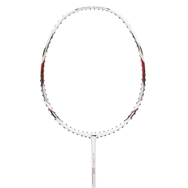 Li-Ning GForce 5900 Superlite Badminton Racket - White/Red/Black