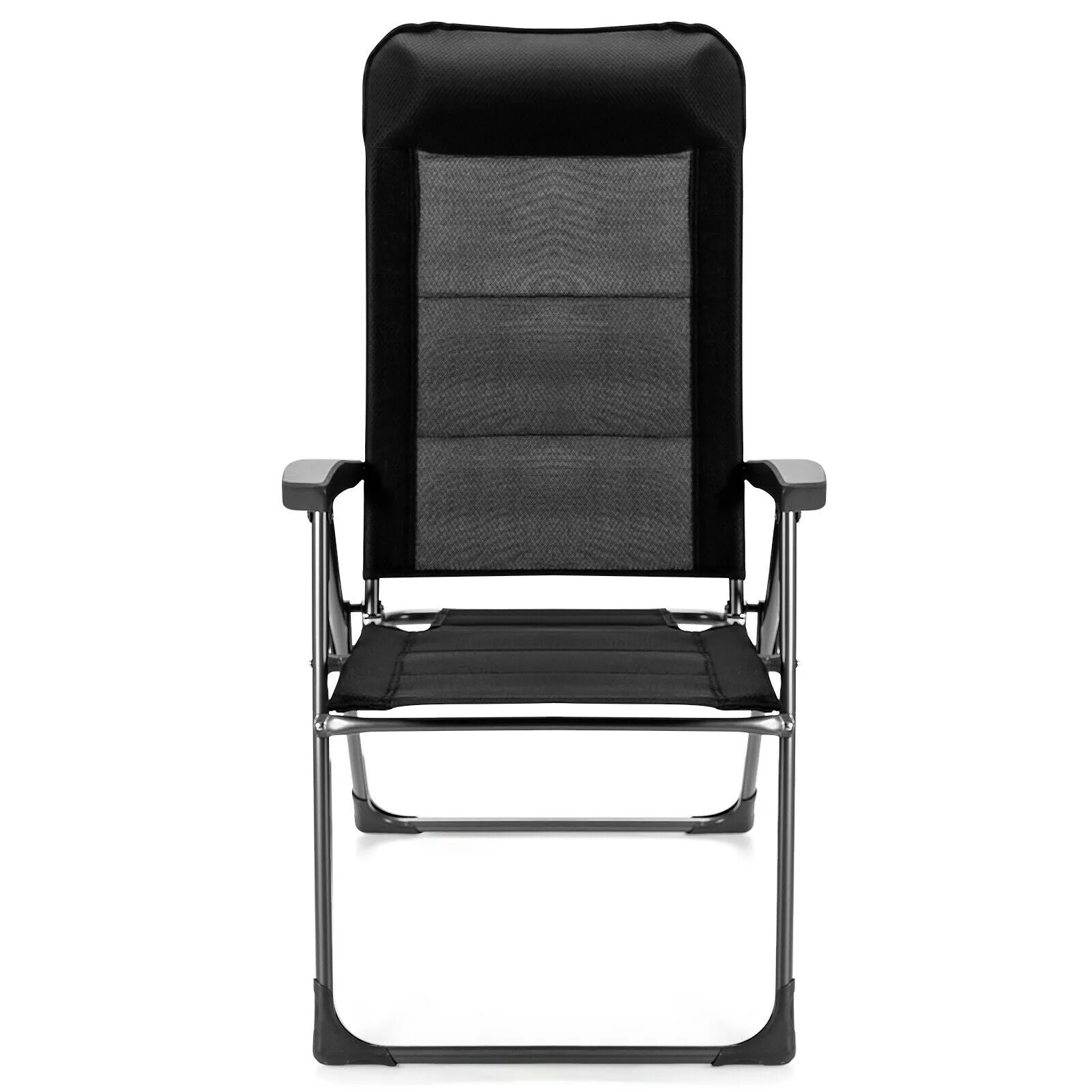 NNECW Set of 2 Patio Dining Chairs with Adjustable Backrest