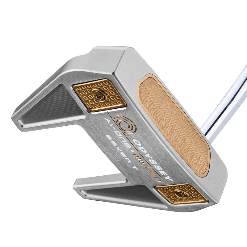 Odyssey Ai ONE Silver Milled Seven T DB Golf Putter
