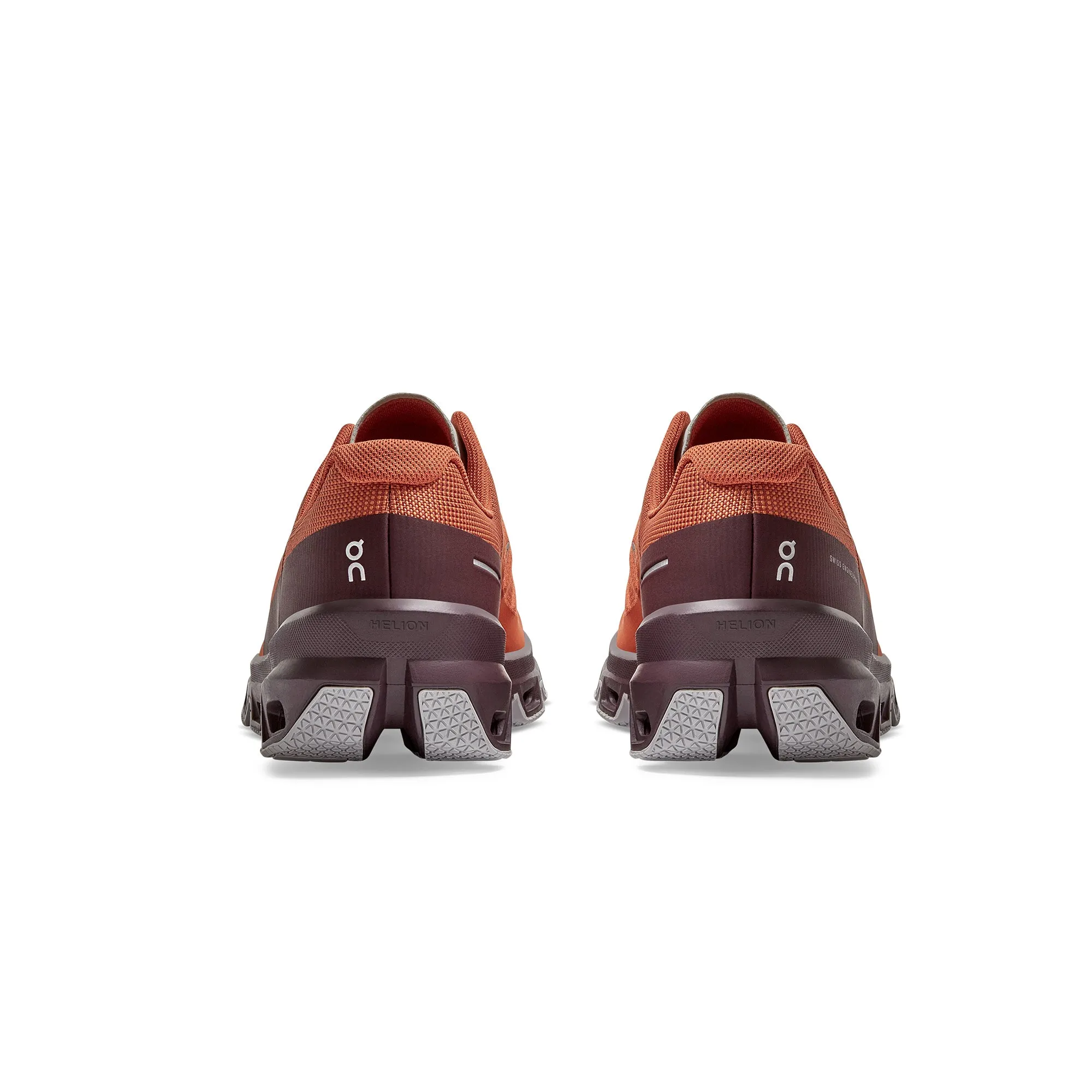 On! Mens Cloudventure Shoes 'Flare/Mulberry'