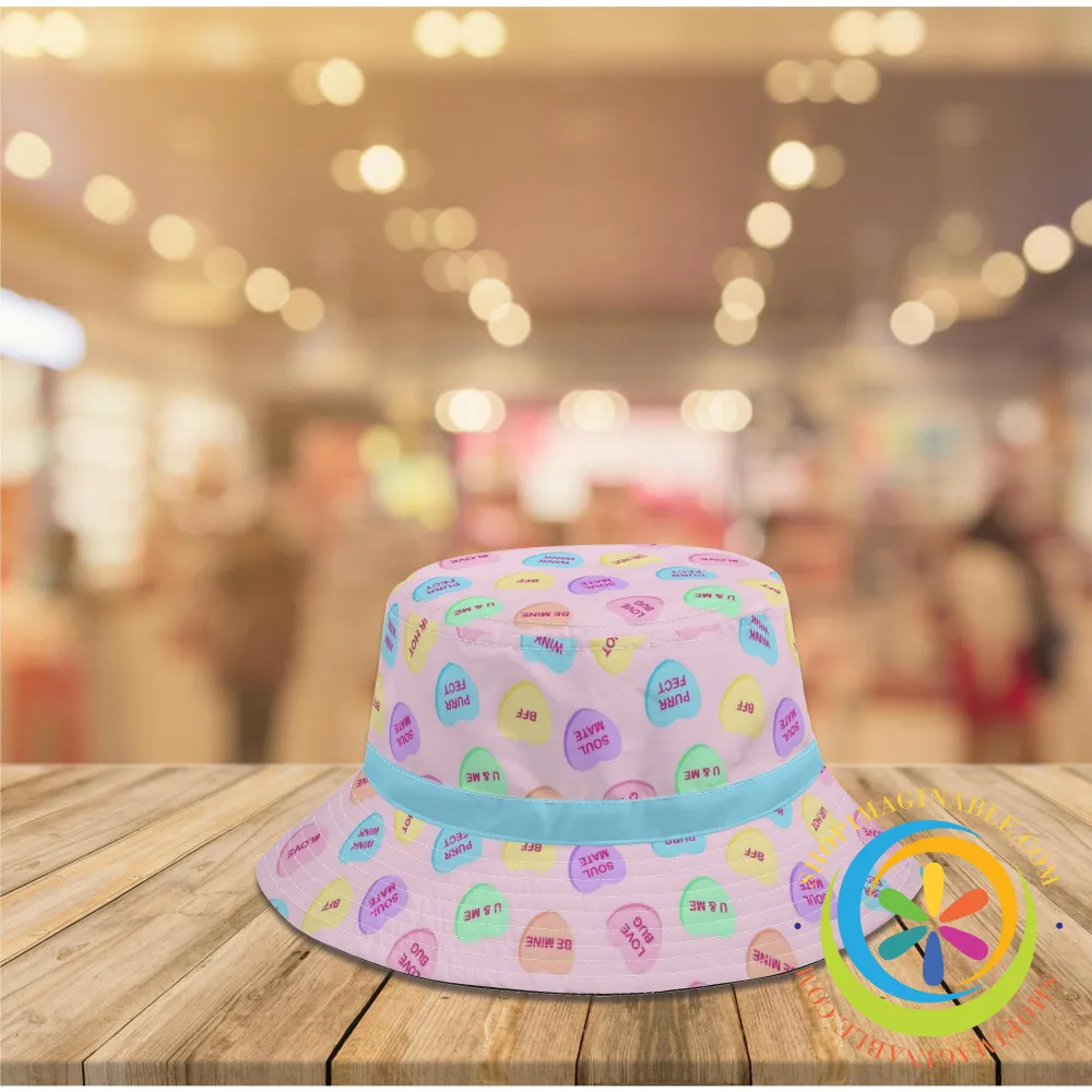 Sweet Heart Tarts Bucket Hat