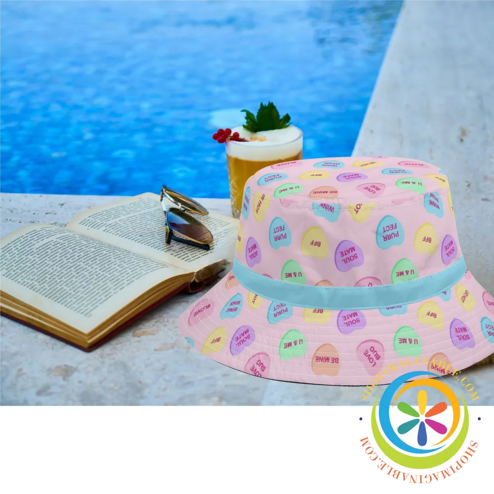 Sweet Heart Tarts Bucket Hat