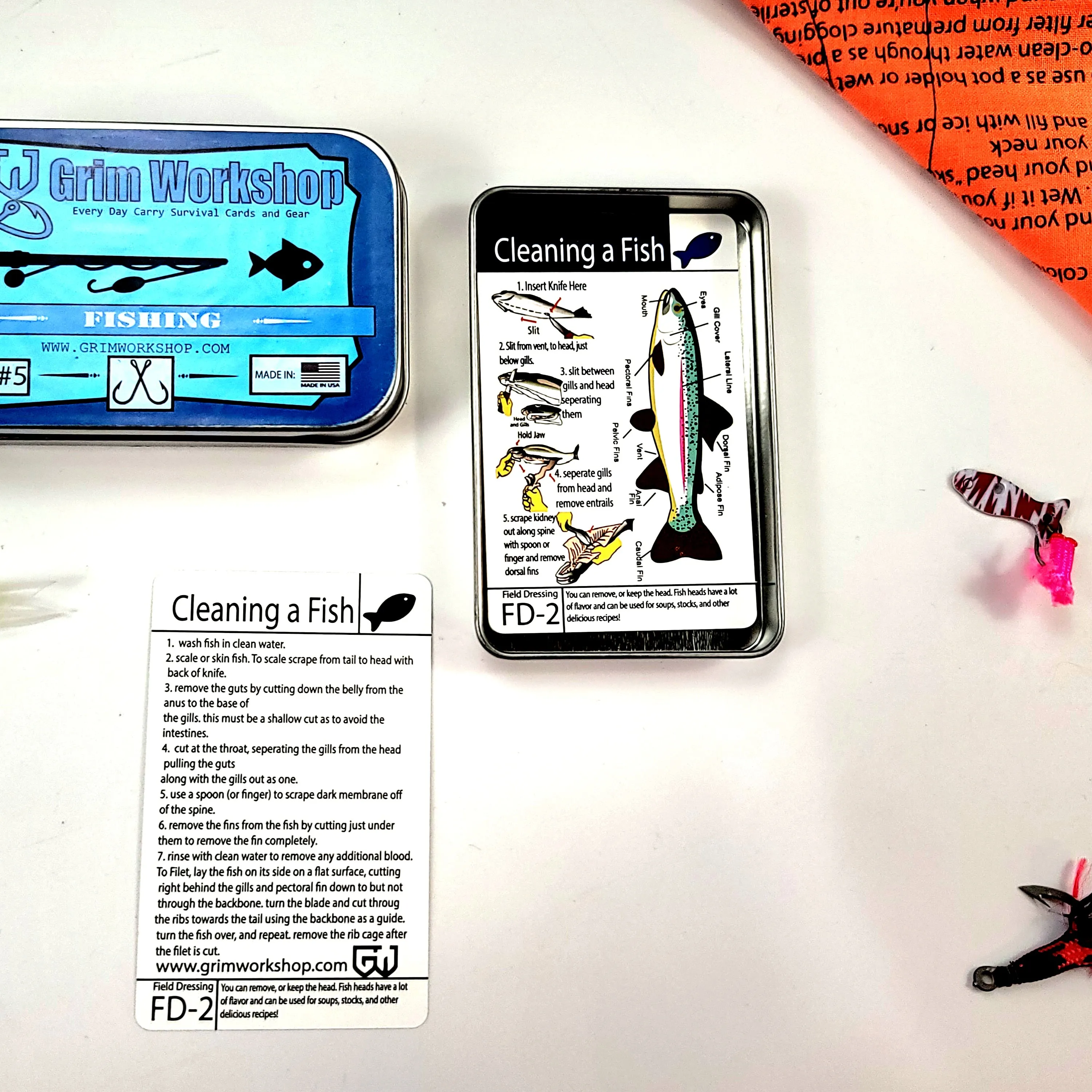 Tip Card FD-2: How to Field Dress a Fish