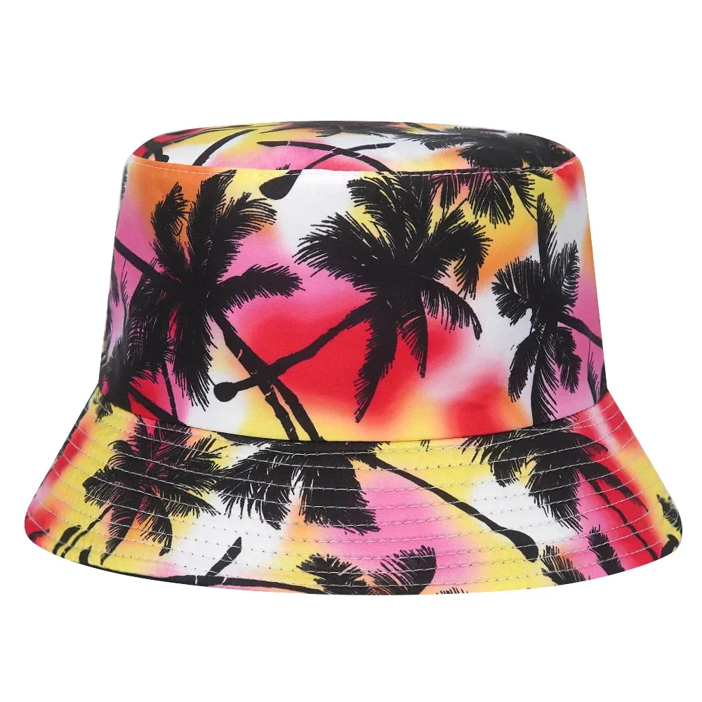 Unisex Double-Sided Summer Sun Protection Bucket Hat – Hip Hop Style Reversible Fisherman Hat for Casual Outdoor Adventures