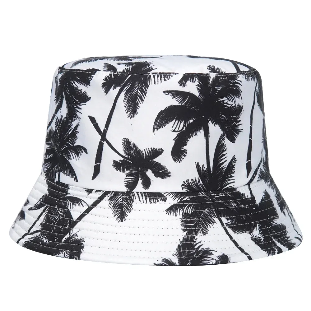 Unisex Double-Sided Summer Sun Protection Bucket Hat – Hip Hop Style Reversible Fisherman Hat for Casual Outdoor Adventures