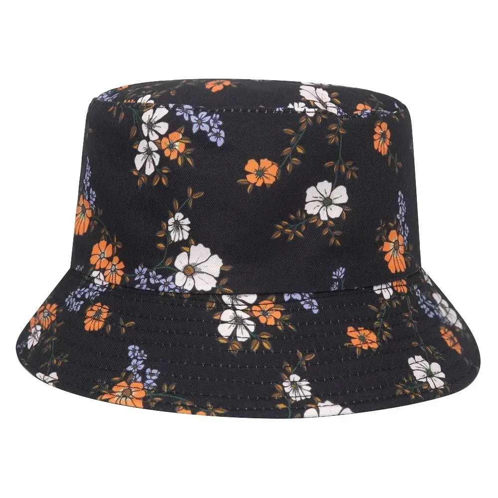 Unisex Double-Sided Summer Sun Protection Bucket Hat – Hip Hop Style Reversible Fisherman Hat for Casual Outdoor Adventures