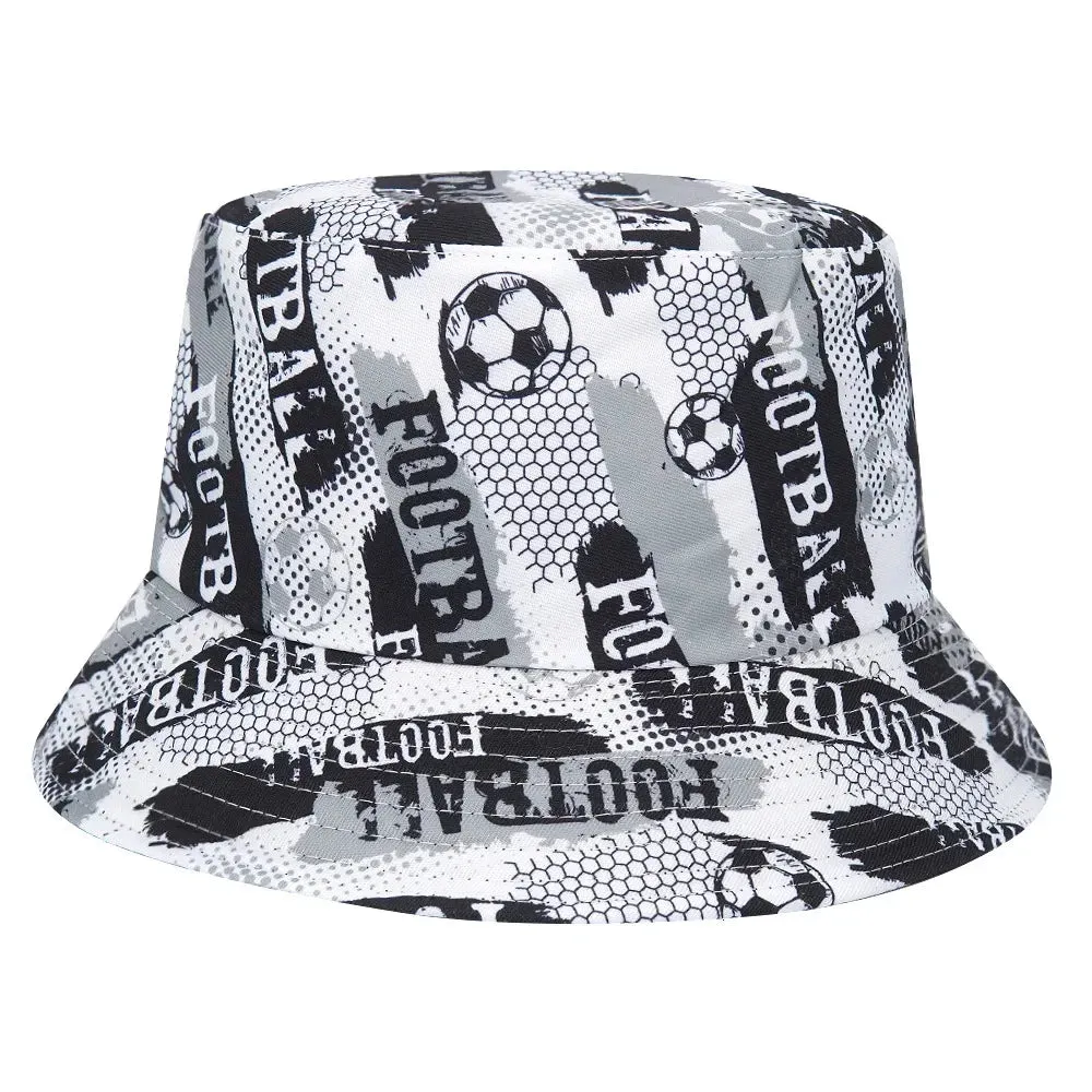 Unisex Double-Sided Summer Sun Protection Bucket Hat – Hip Hop Style Reversible Fisherman Hat for Casual Outdoor Adventures
