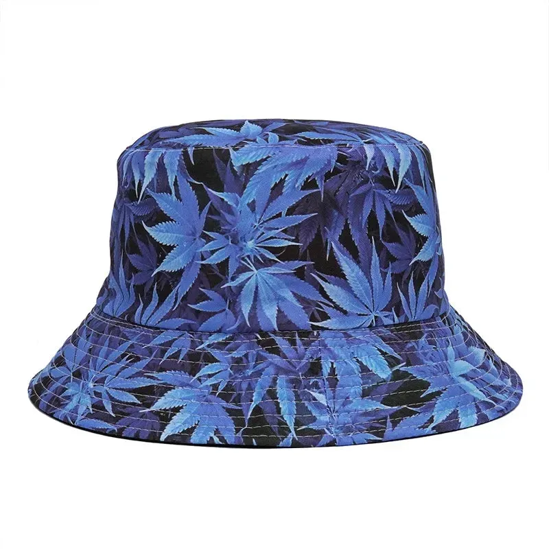 Unisex Double-Sided Summer Sun Protection Bucket Hat – Hip Hop Style Reversible Fisherman Hat for Casual Outdoor Adventures