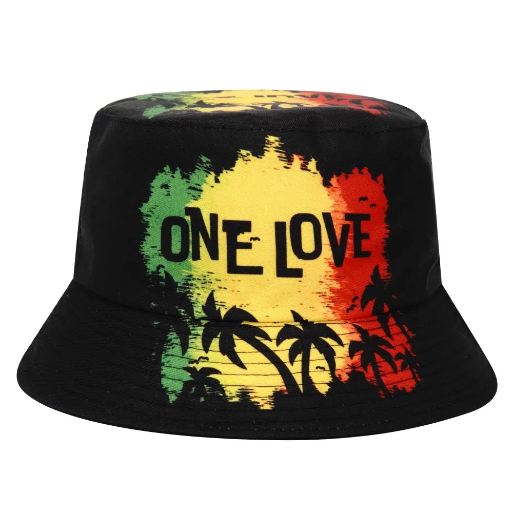 Unisex Double-Sided Summer Sun Protection Bucket Hat – Hip Hop Style Reversible Fisherman Hat for Casual Outdoor Adventures