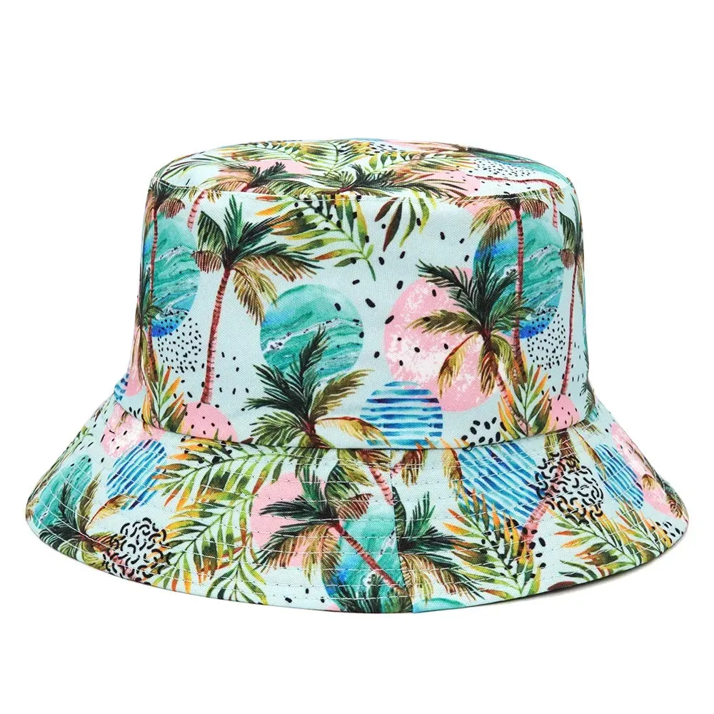 Unisex Double-Sided Summer Sun Protection Bucket Hat – Hip Hop Style Reversible Fisherman Hat for Casual Outdoor Adventures