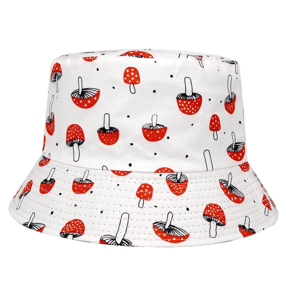 Unisex Double-Sided Summer Sun Protection Bucket Hat – Hip Hop Style Reversible Fisherman Hat for Casual Outdoor Adventures