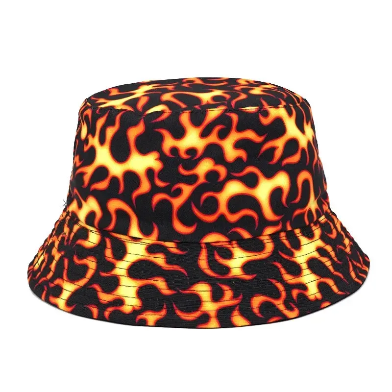 Unisex Double-Sided Summer Sun Protection Bucket Hat – Hip Hop Style Reversible Fisherman Hat for Casual Outdoor Adventures