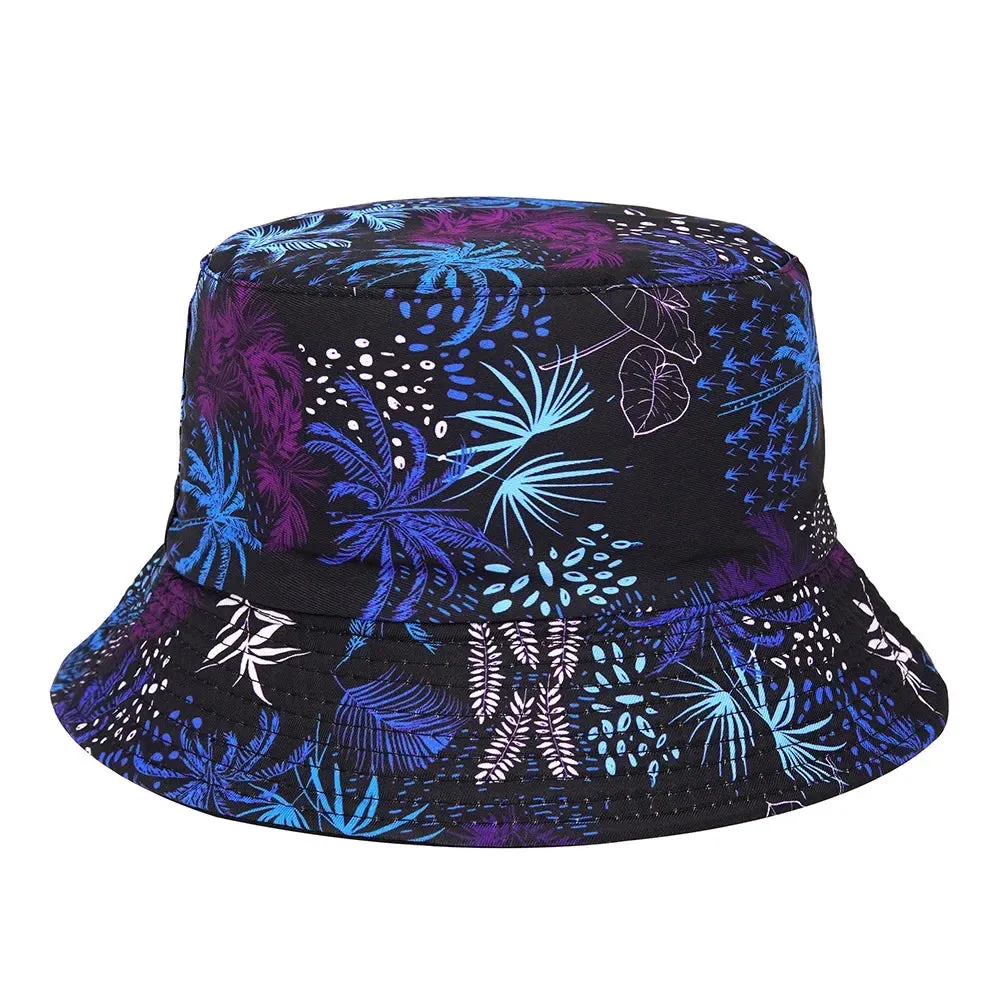 Unisex Double-Sided Summer Sun Protection Bucket Hat – Hip Hop Style Reversible Fisherman Hat for Casual Outdoor Adventures
