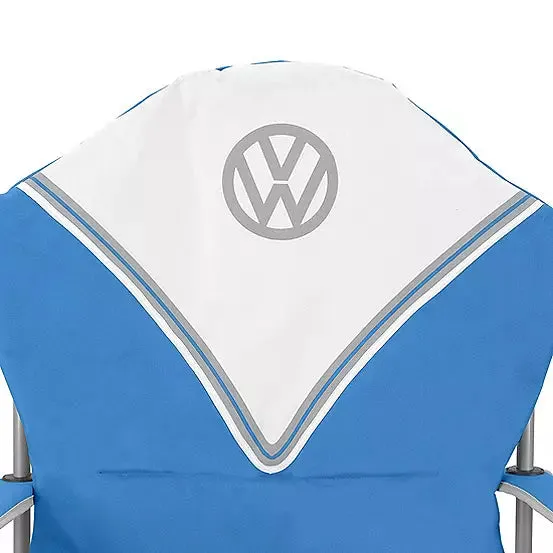 VW / Volkswagen Deluxe Padded Folding Camping Chair - Blue